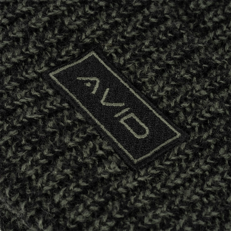 Avid Carp Marl Knit Beanie Green